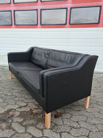 Læder sofa
 Kr. 8500,-