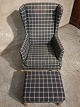 Lænestol med skammel
 Kr. 850,-
